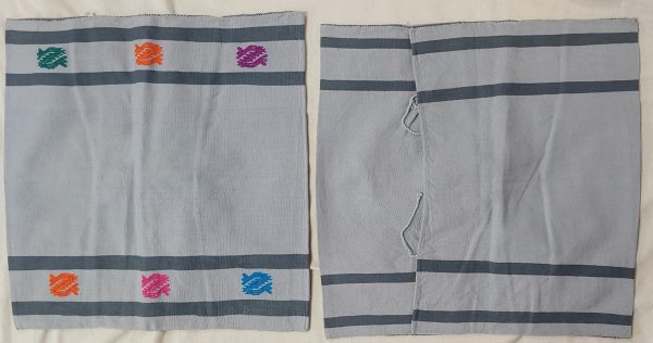 Lt Gray & CharcoalImage showing front & backPair of pillow covers